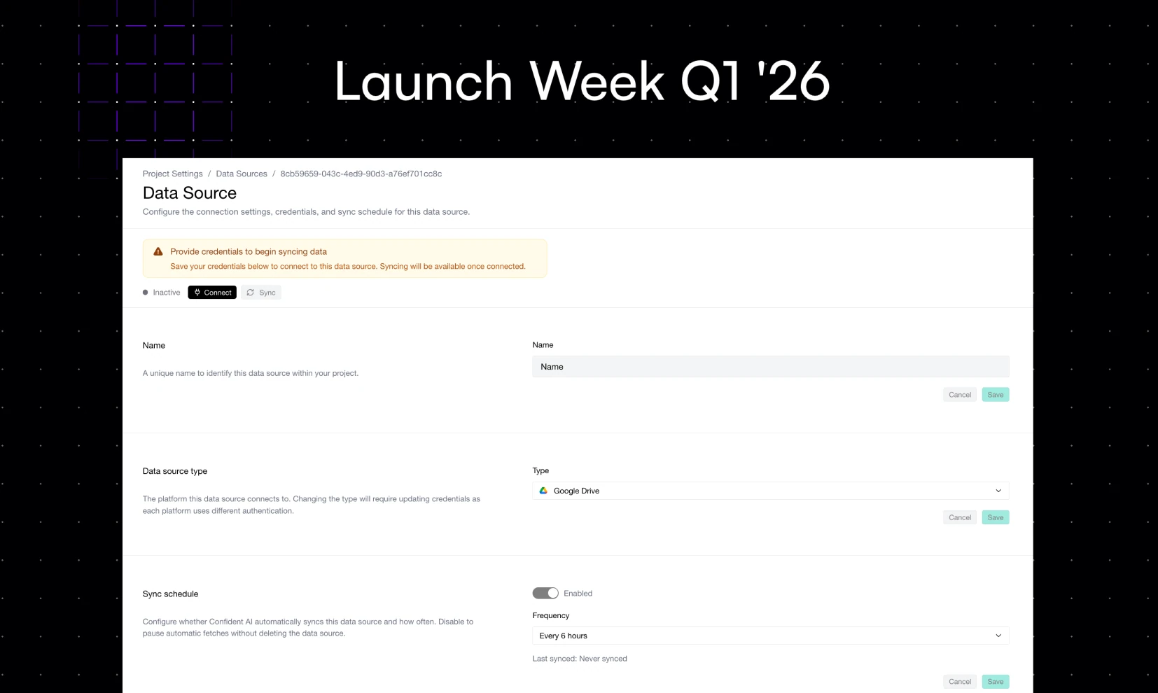 Launch Week Day 5 (5/5): Generate Datasets from Your Data Sources
